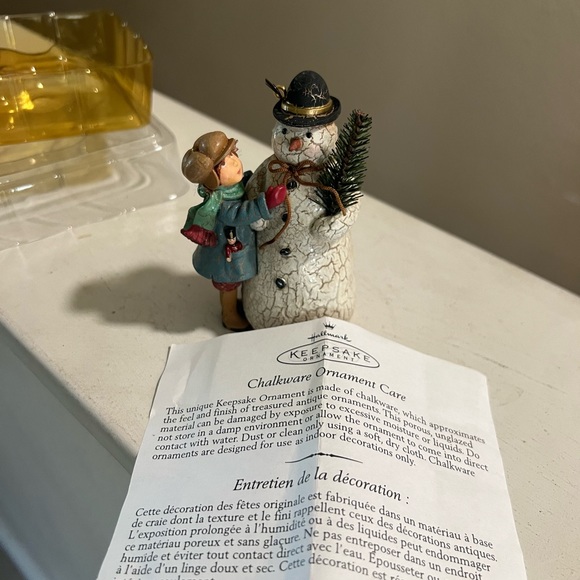 Vintage Hallmark Keepsake A Very Merry Snowman 2003 Ornament - Picture 5 of 10